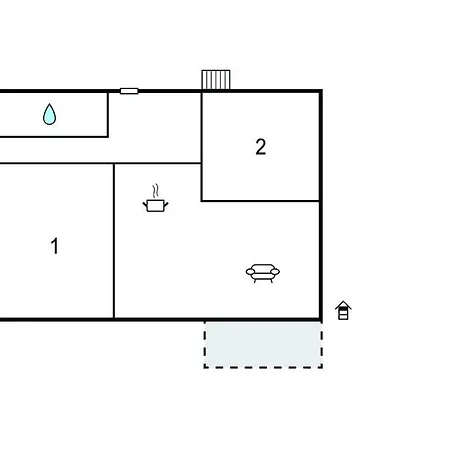 2 Bedroom Beautiful In *