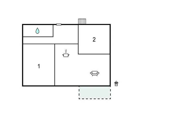 2 Bedroom Gorgeous In *